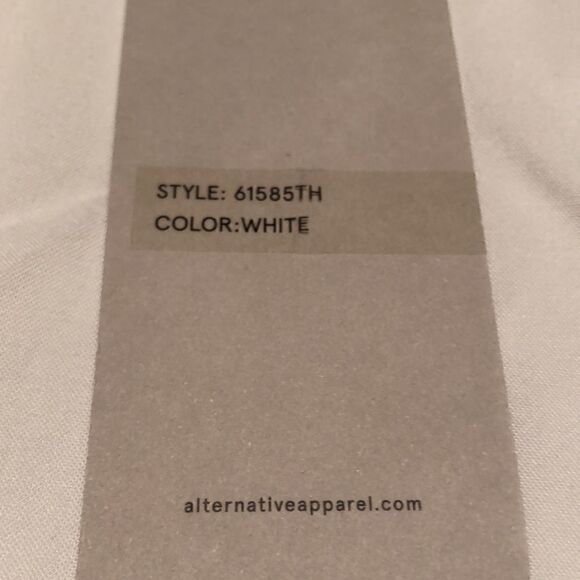 Alternative top scoop neck upgraded rayon tee Size L - Picture 7 of 9